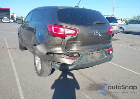 2011 Kia Sportage Lx from USA, damaged, VIN KNDPB3A28B7053291